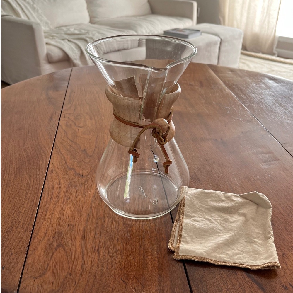 Cemix Glass Coffee Maker with Reusable Filter
